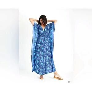 S/M Rujuta Sheth Blue Maxi Dress